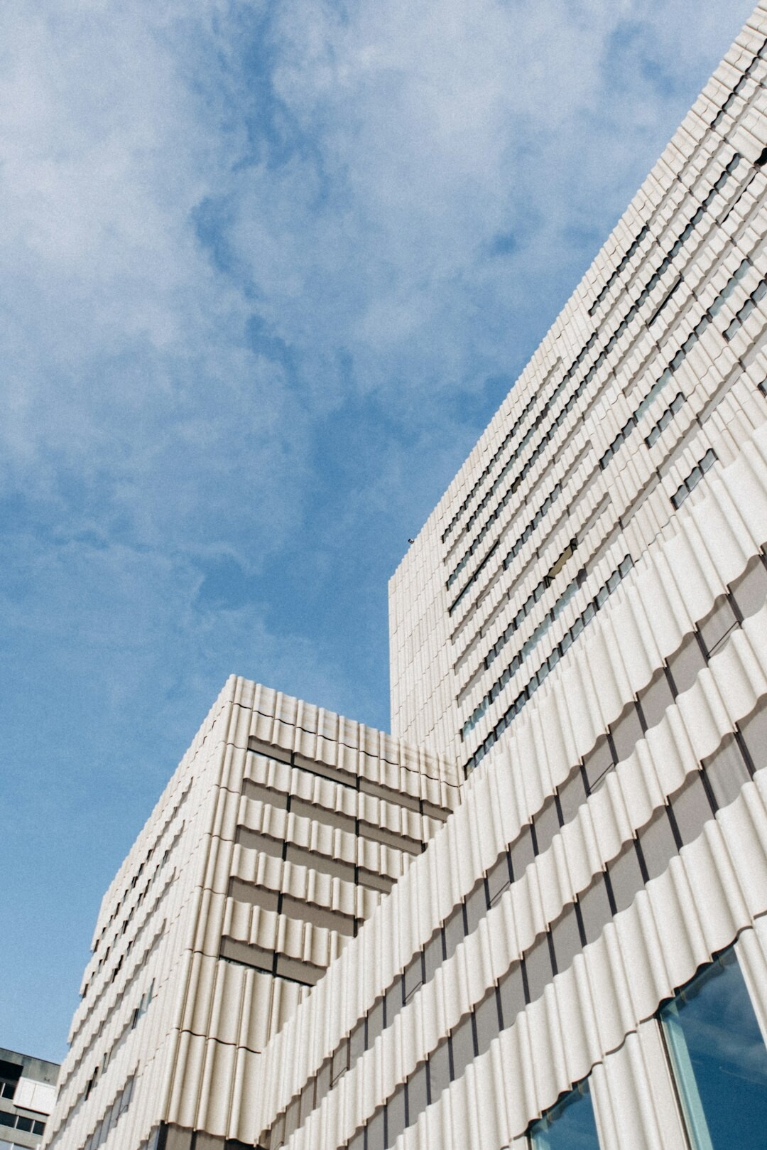 Exterior facade of a Swiss bank headquarters building in Zurich