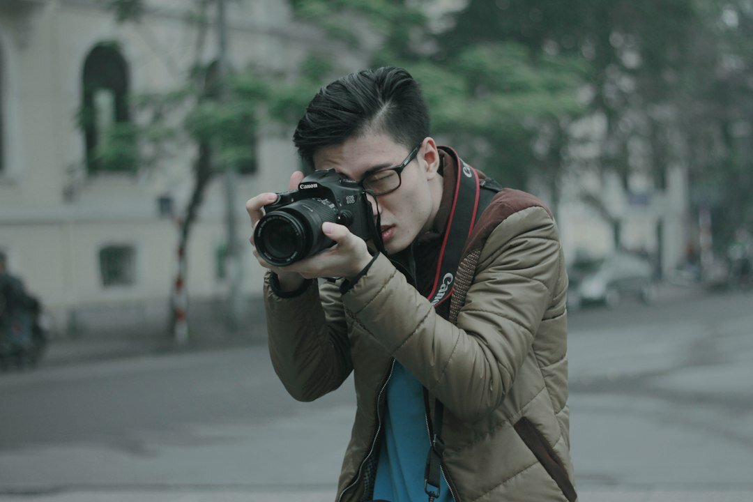 Portrait of a Swiss male investigative journalist with glasses