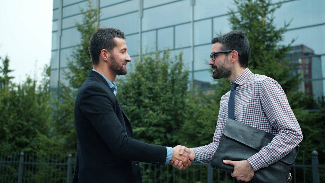 ethical business handshake